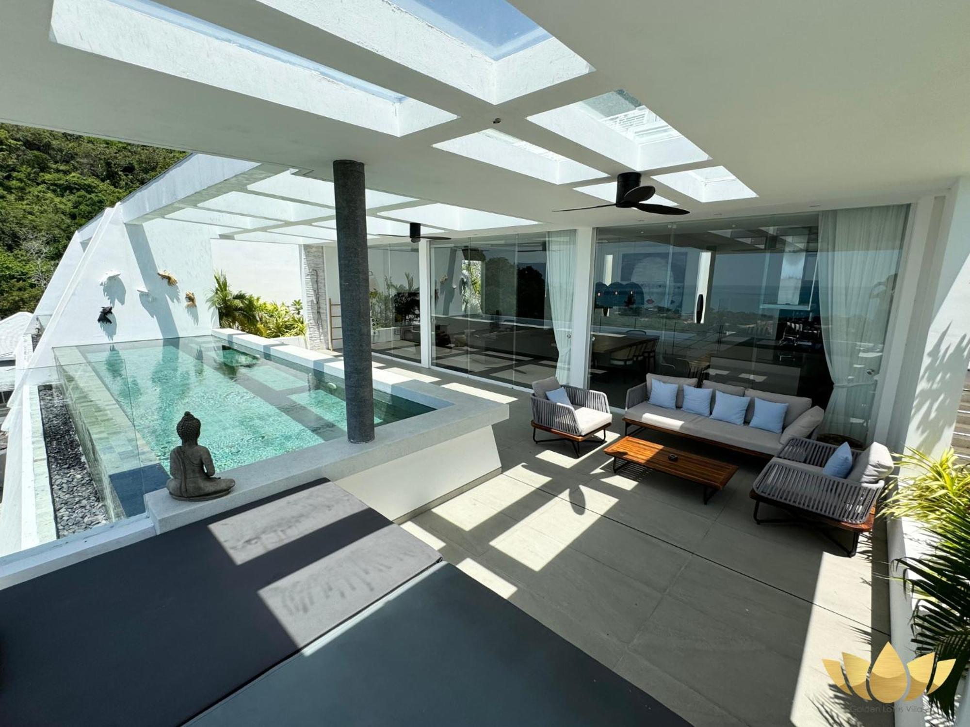 Golden Lotus Villas Amphoe Koksamui Ngoại thất bức ảnh