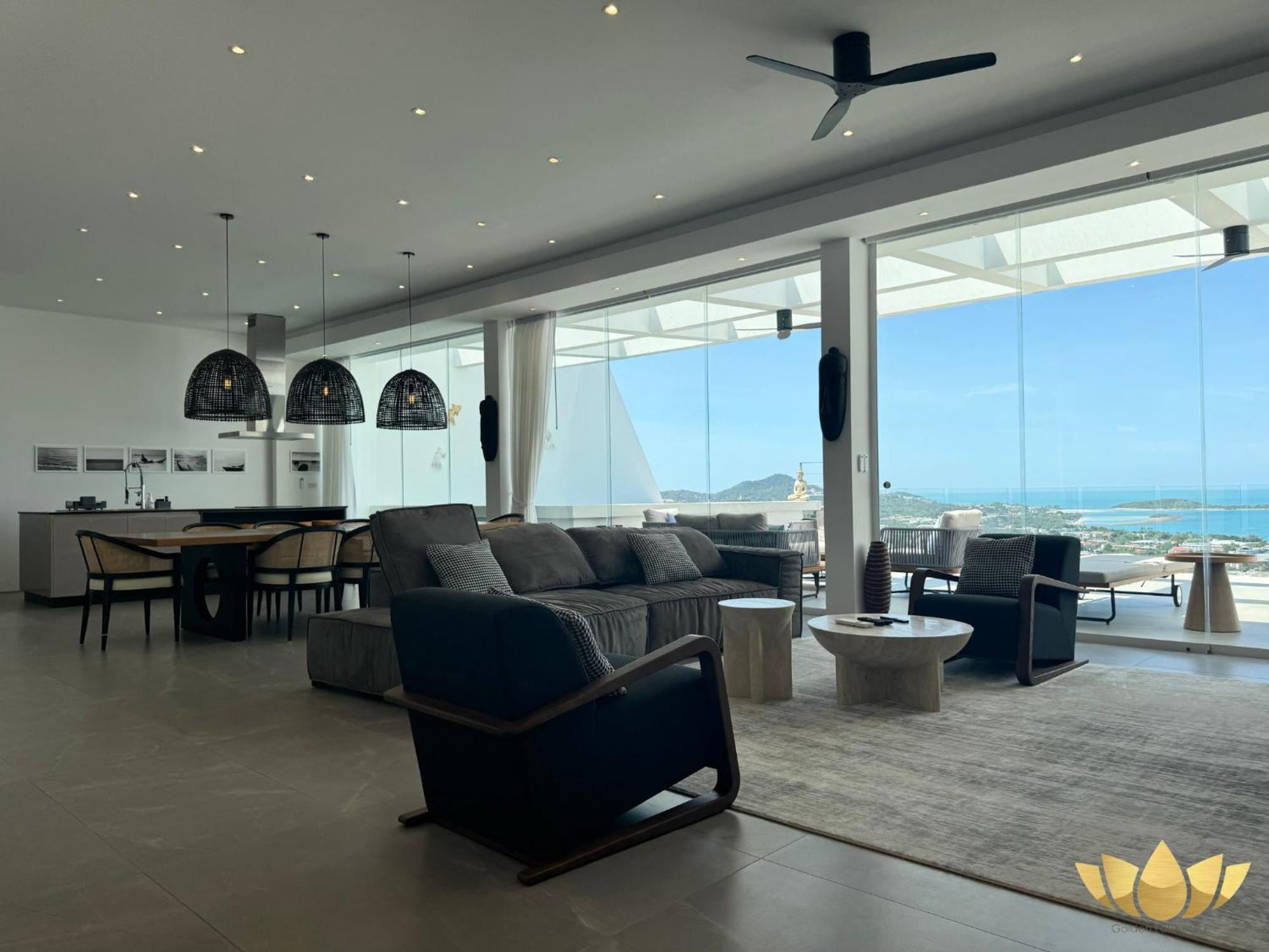 Golden Lotus Villas Amphoe Koksamui Ngoại thất bức ảnh
