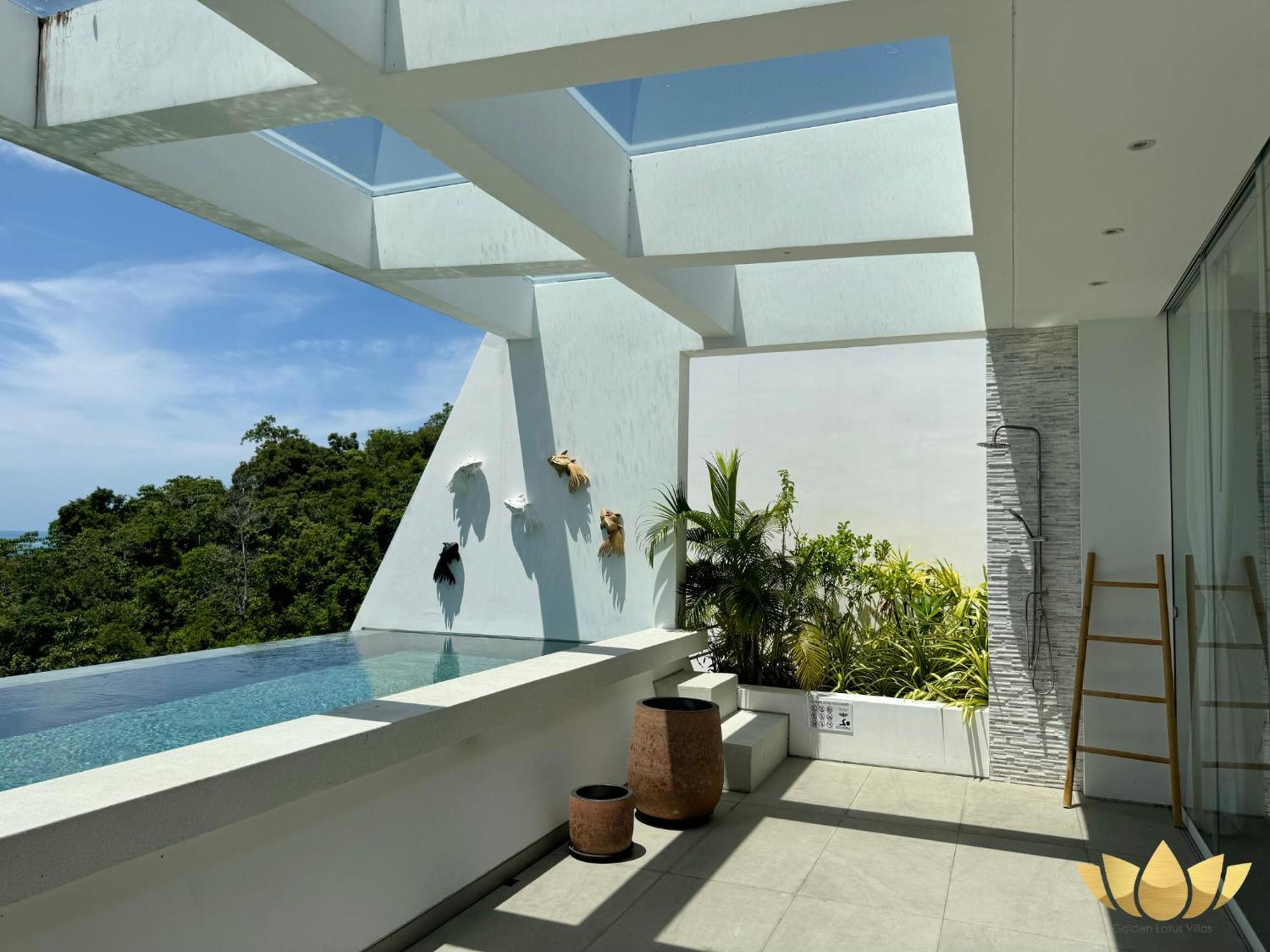 Golden Lotus Villas Amphoe Koksamui Ngoại thất bức ảnh